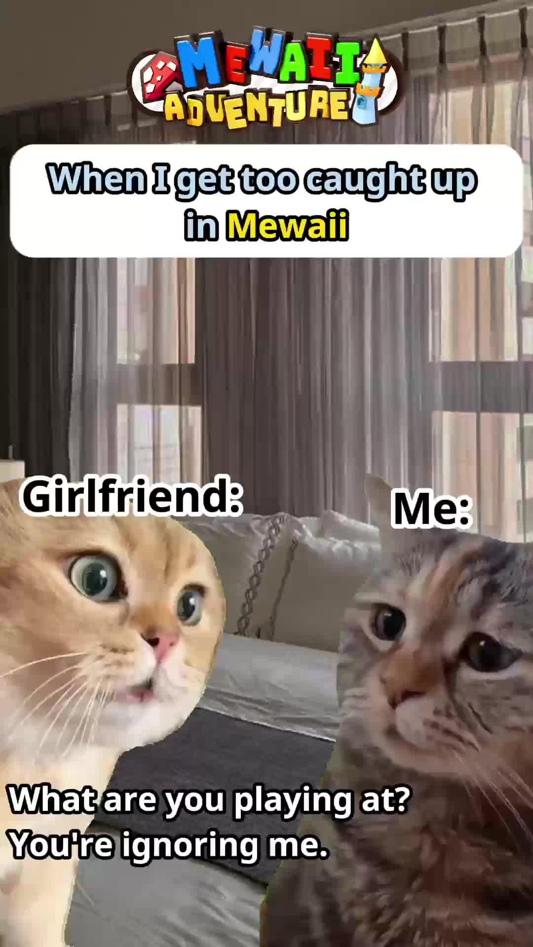 It’s such a fun game!#mewaiiadventure #mewaii #game #funnygame