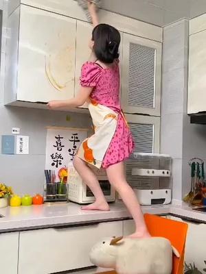 Mop Triangular Limpeza Esfregão Giratório Ajustável Um Refil