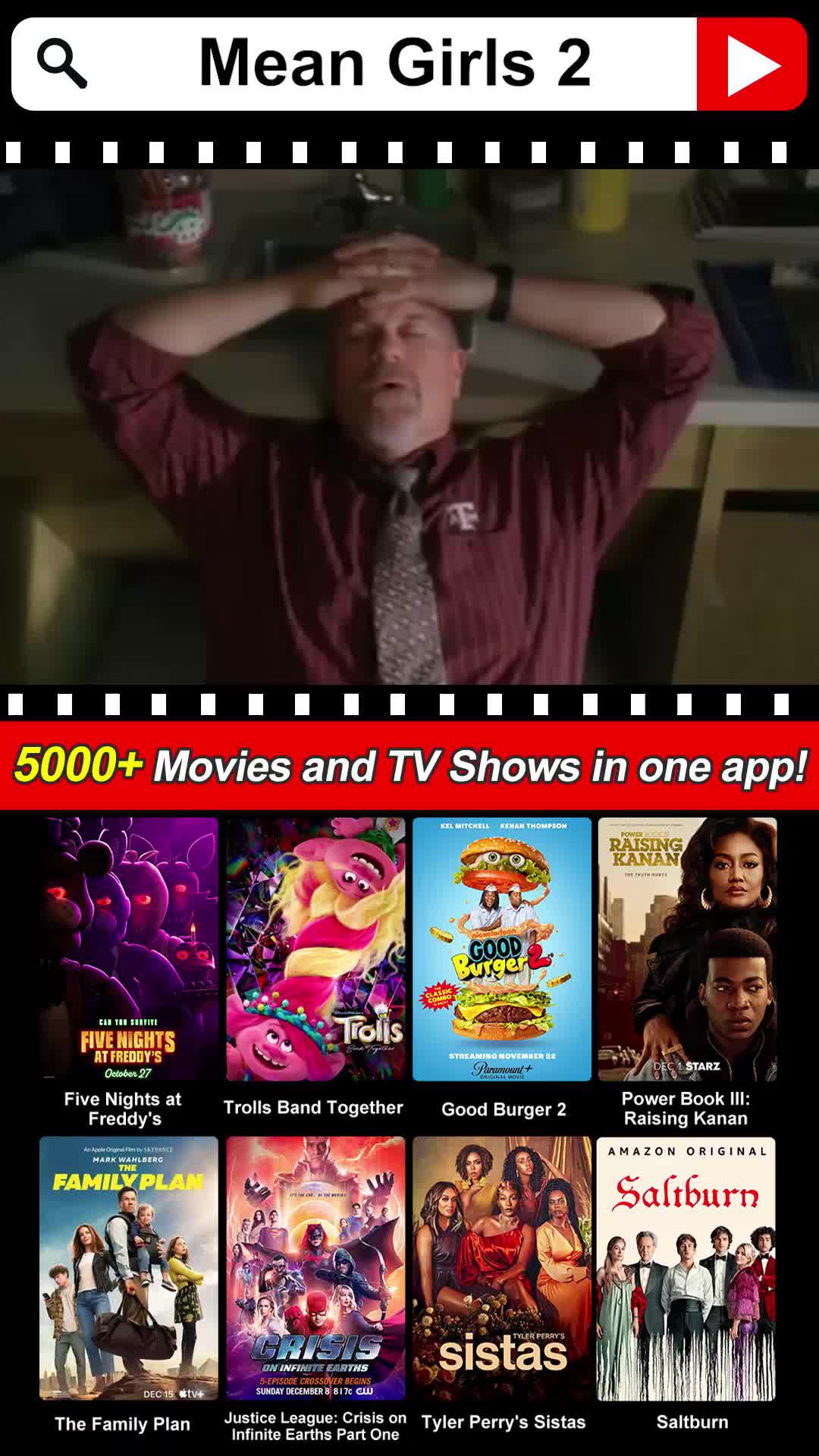 Play popular movies on your phone anytime, anywhere