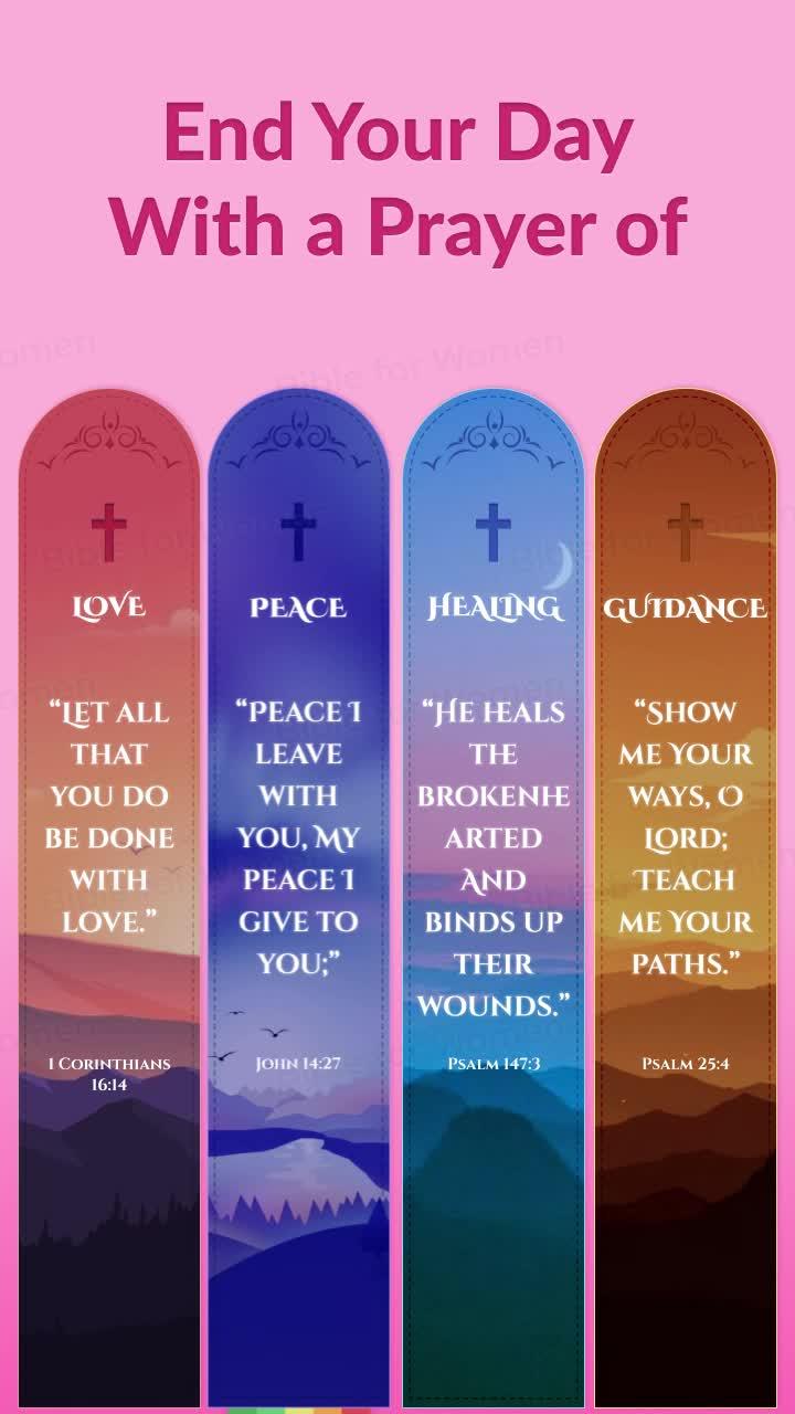 Download Bible for Women today and let God's love guide you every day.