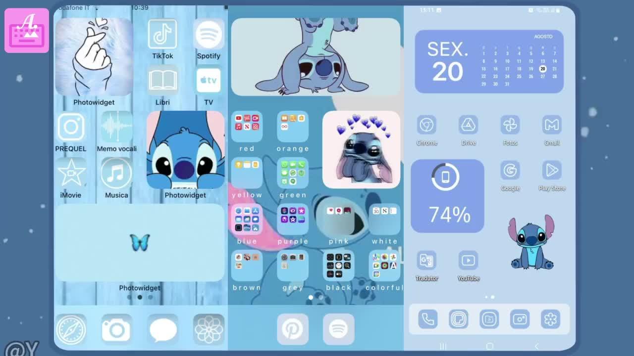 Color Theme Keyboard App