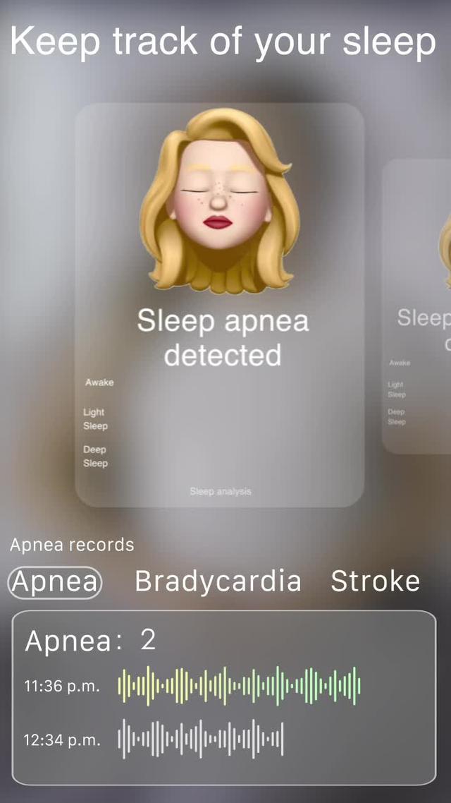 Get a good night‘s sleep and learn your patterns with Sleep Tracker.