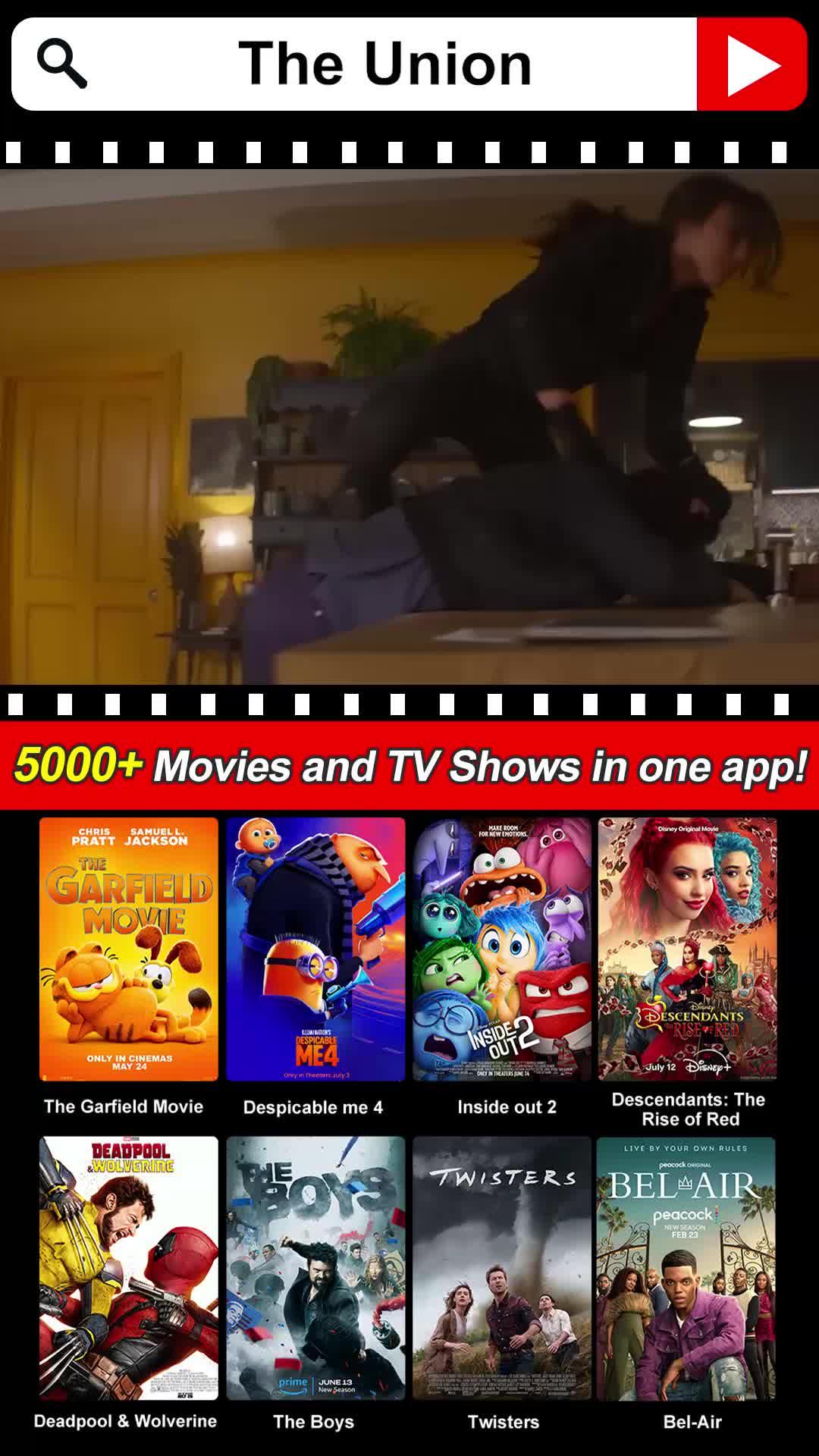 Download for free this powerful movie app