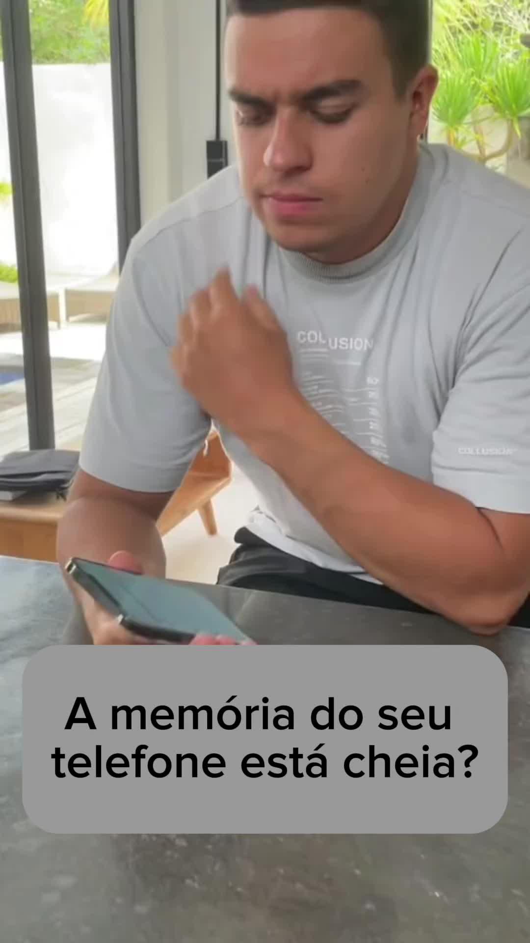 Libere espaço com um clique!