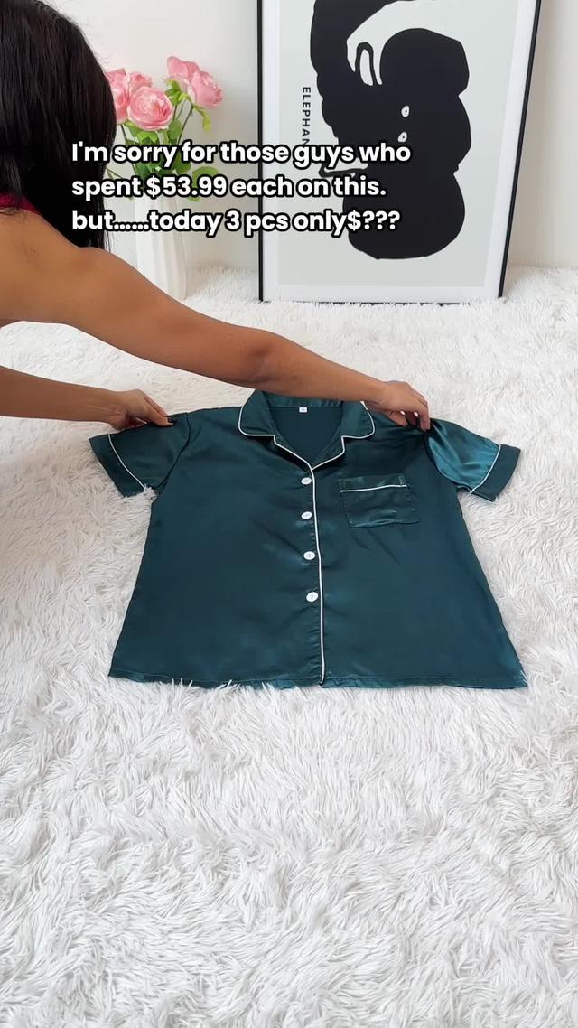 Key words: comfy, cozy, classic✨😍 #pajamasets #pajamaset #pajamasetsforlife #cleangirl #classicstyle #temu #temuhaul #temufinds