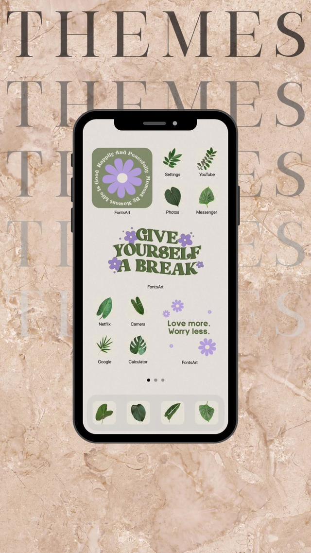 New themes: LINK IN BIO! 😍 #homescreenaesthetic #homescreenideas #homescreens #fontsart