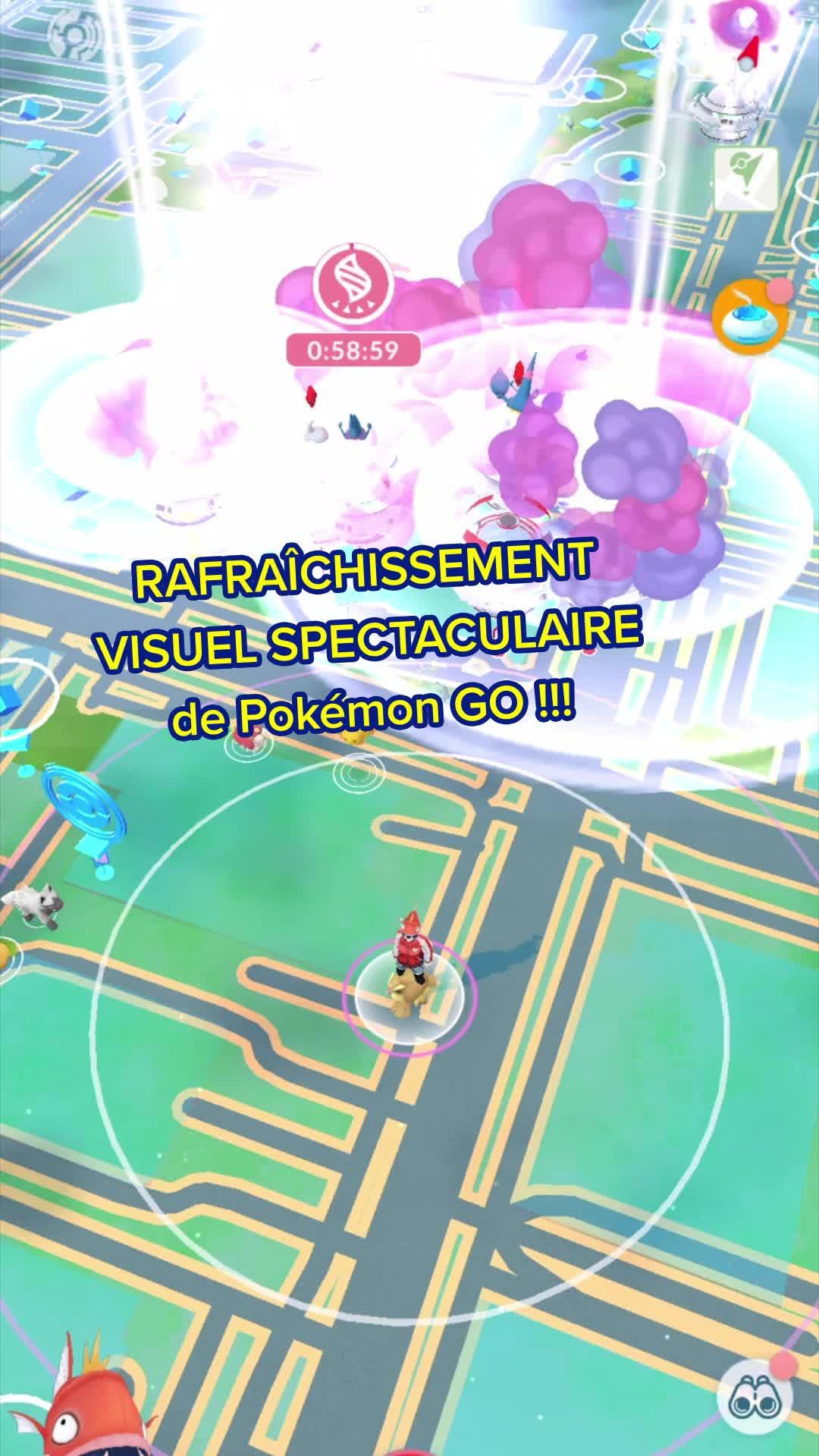 Pokémon GO s’offre une nouvelle jeunesse avec une refonte graphique ! 