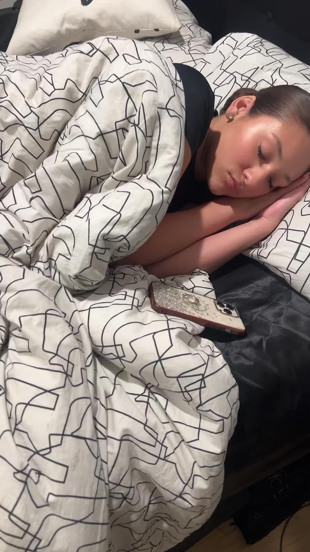 The phone will alert when someone touches the phone