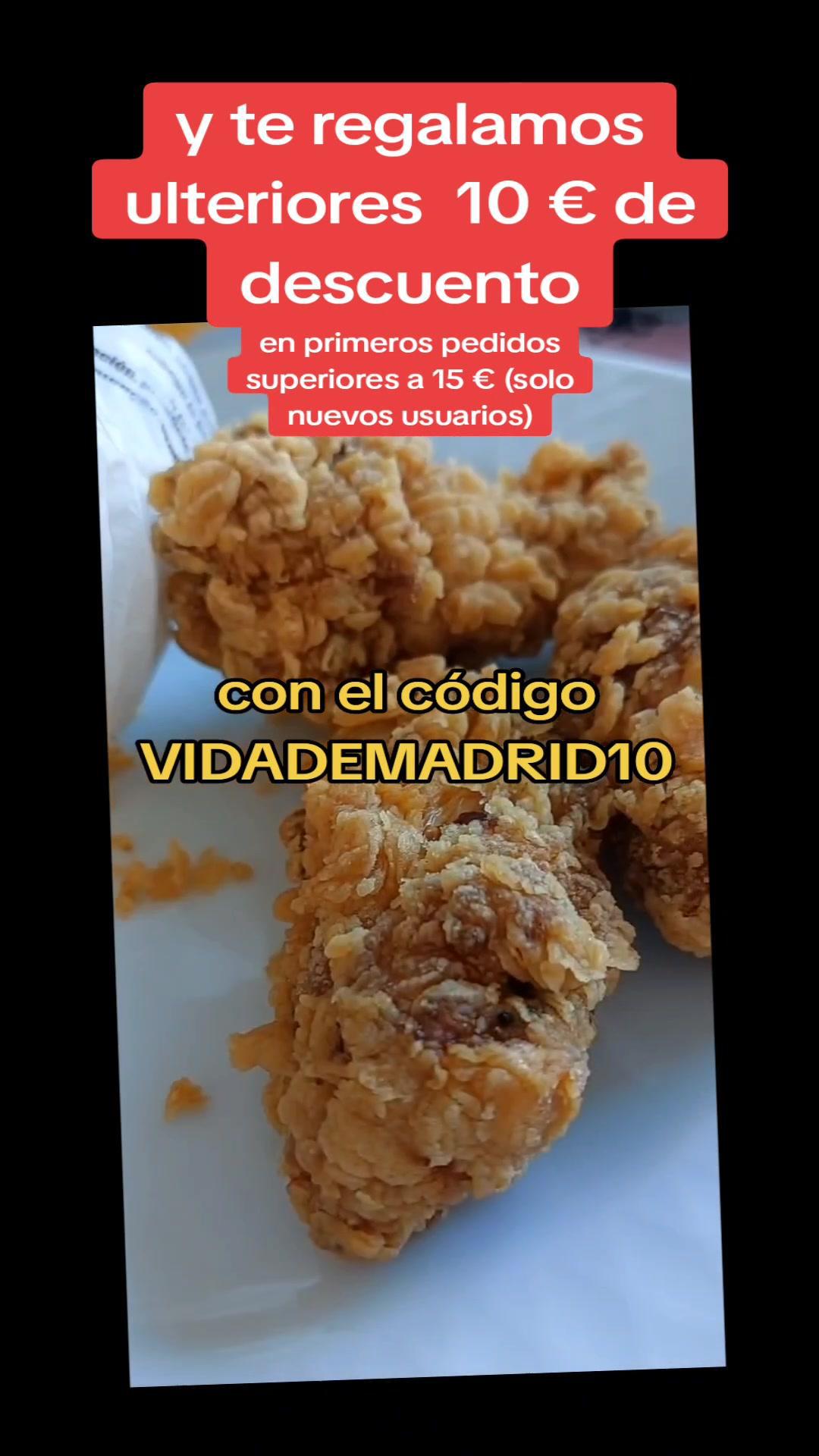 ▶️código VIDADEMADRID10 para disfrutar de 10 € más de descuento que puedes sumar a las ofertas hasta 70% de #blackfriday en @Uber Eats (en @KFC España y más). Accede a las ofertas desde el recuadro Black Friday en la página de inicio. Mi código es para primeros pedidos superiores a 15 € (solo para nuevos usuarios).  #codigosdescuento #descuentos #kfc #ubereats 