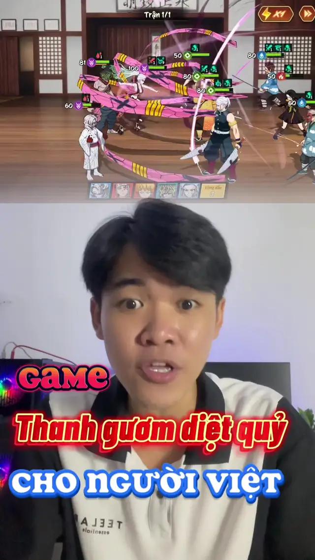 Game thanh gươm diệt quỷ bản Việt nè ae ơi ! #hoithomattroi #gamehoithomattroi #gamehot #demonslayer #kimetsunoyaiba#gamecungthai#whattoplay#boxstudio 