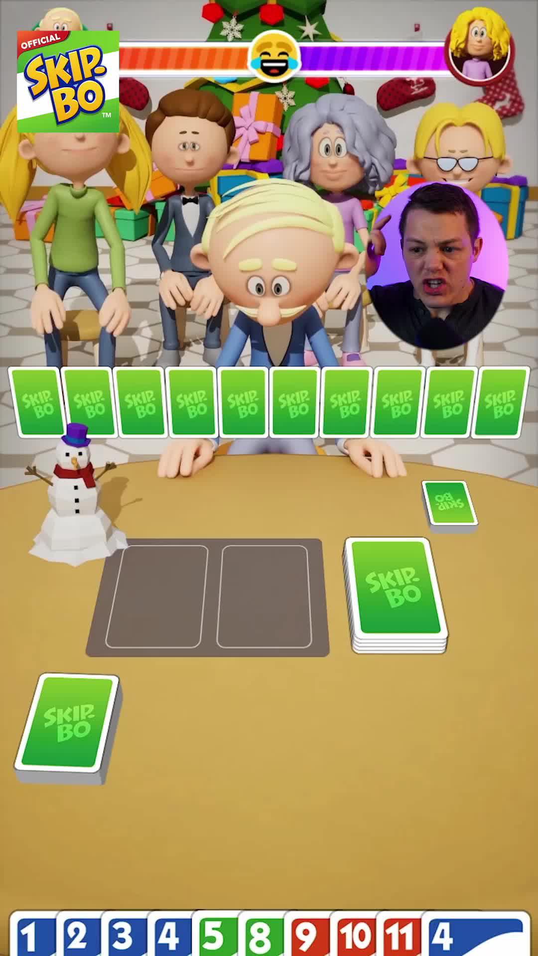 SKIPBO - CLASSIC SOLITAIRE GAME