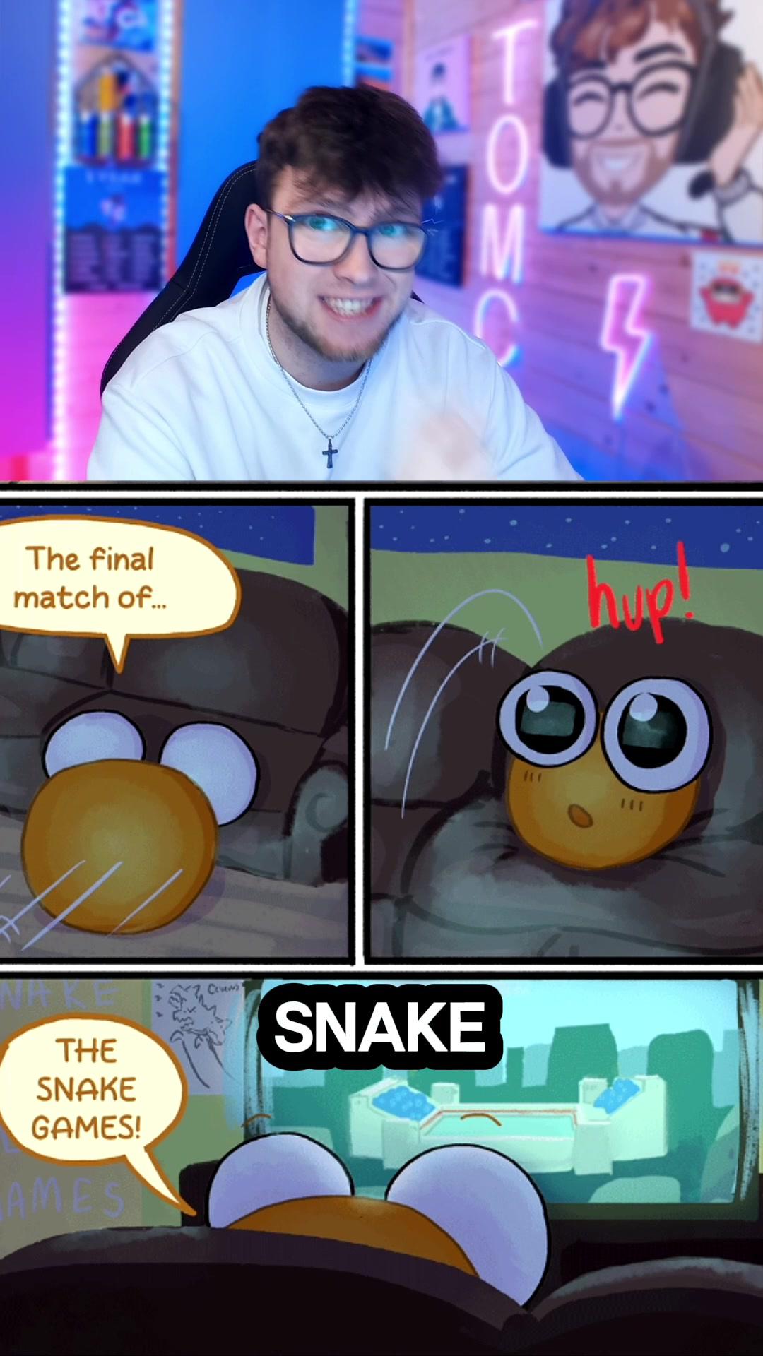 Snake.IO comics are here?!🤯 #SnakeIOTheInvitation #SnakeIO #SnakeIOComics #tomcornish #mobilegame #comics 
