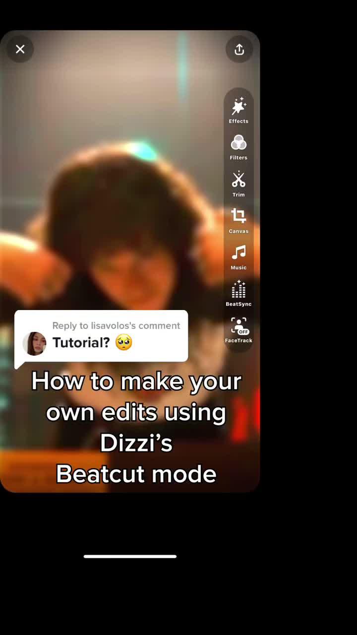 Reply to @lisavolos its just BETCUT mode from #dizziapp 😏