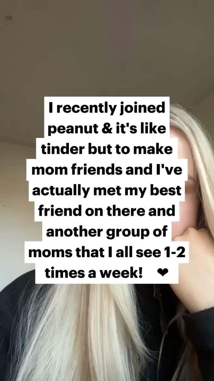 Need more mom friends? Join Peanut.