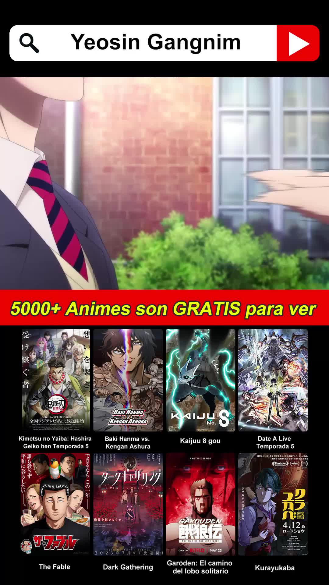 Descárgalo para ver el anime de sangre caliente.