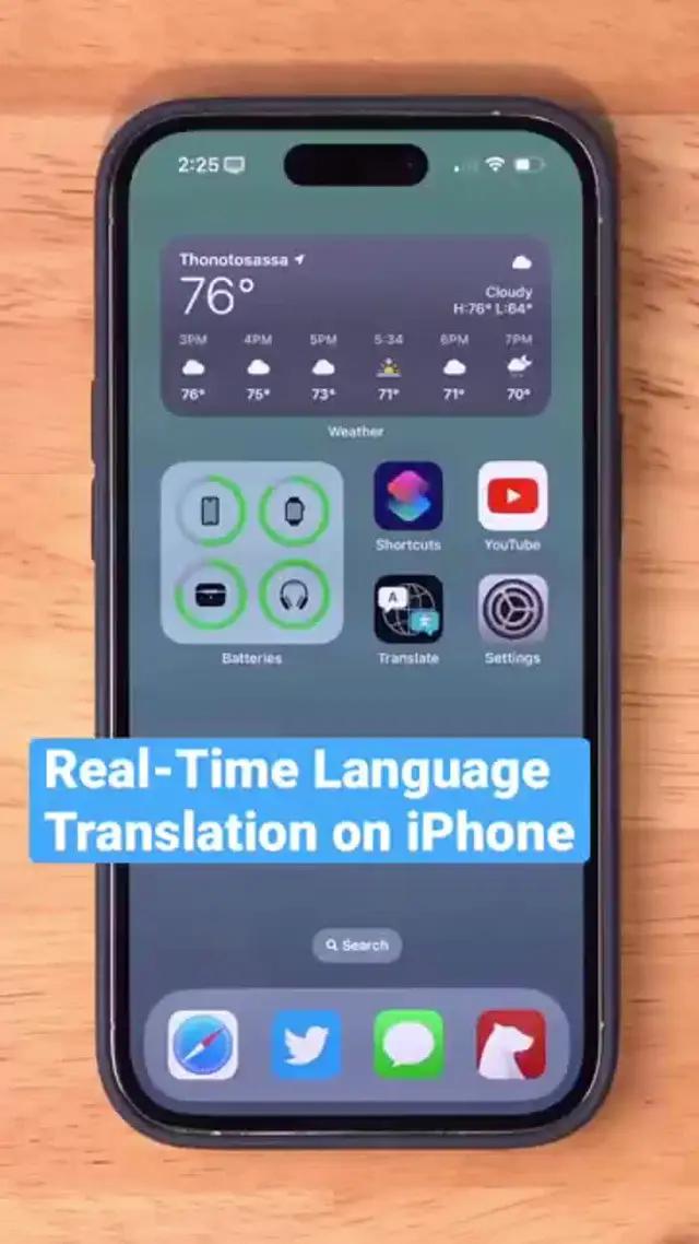 Translate Anywhere, Anytime!
