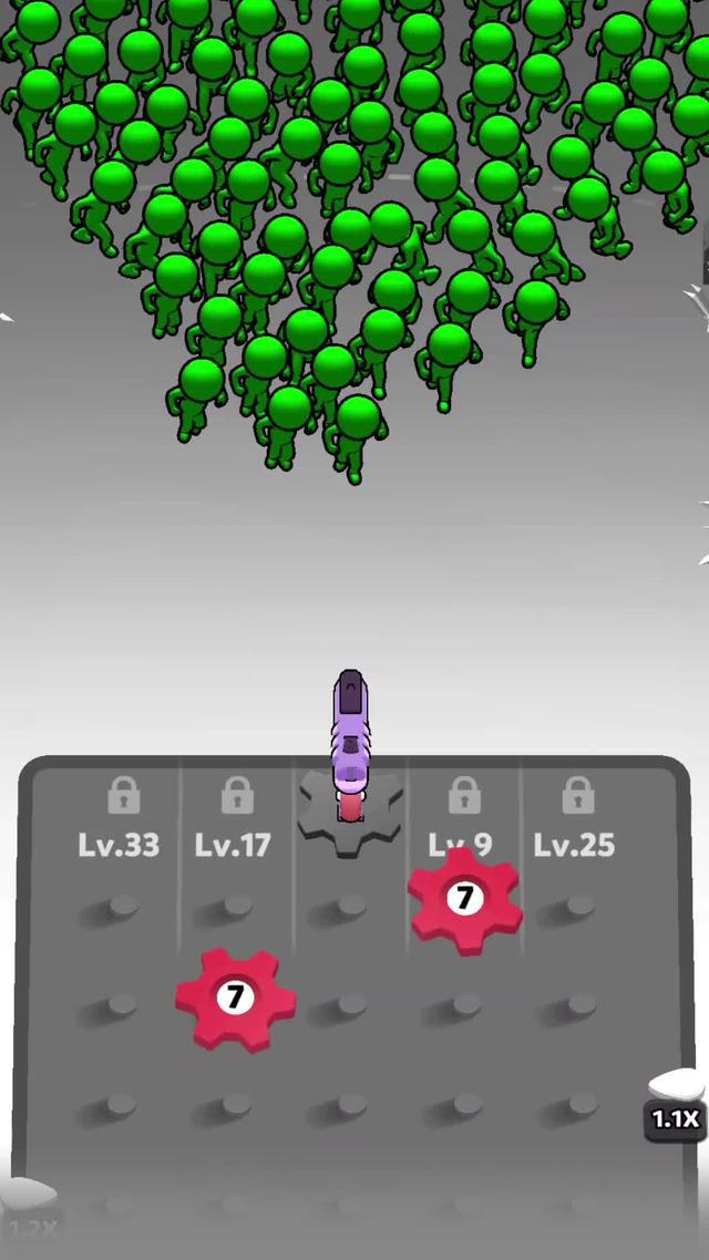 Merge Gears to Shoot more!