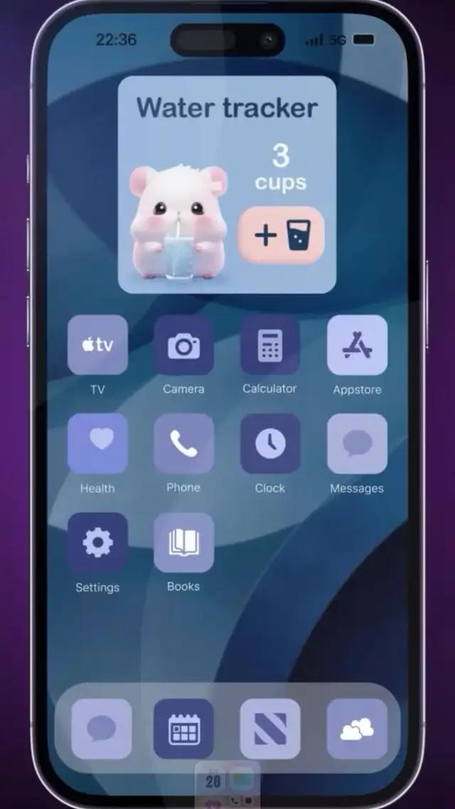 Set exclusive widgets & themes for your Phone