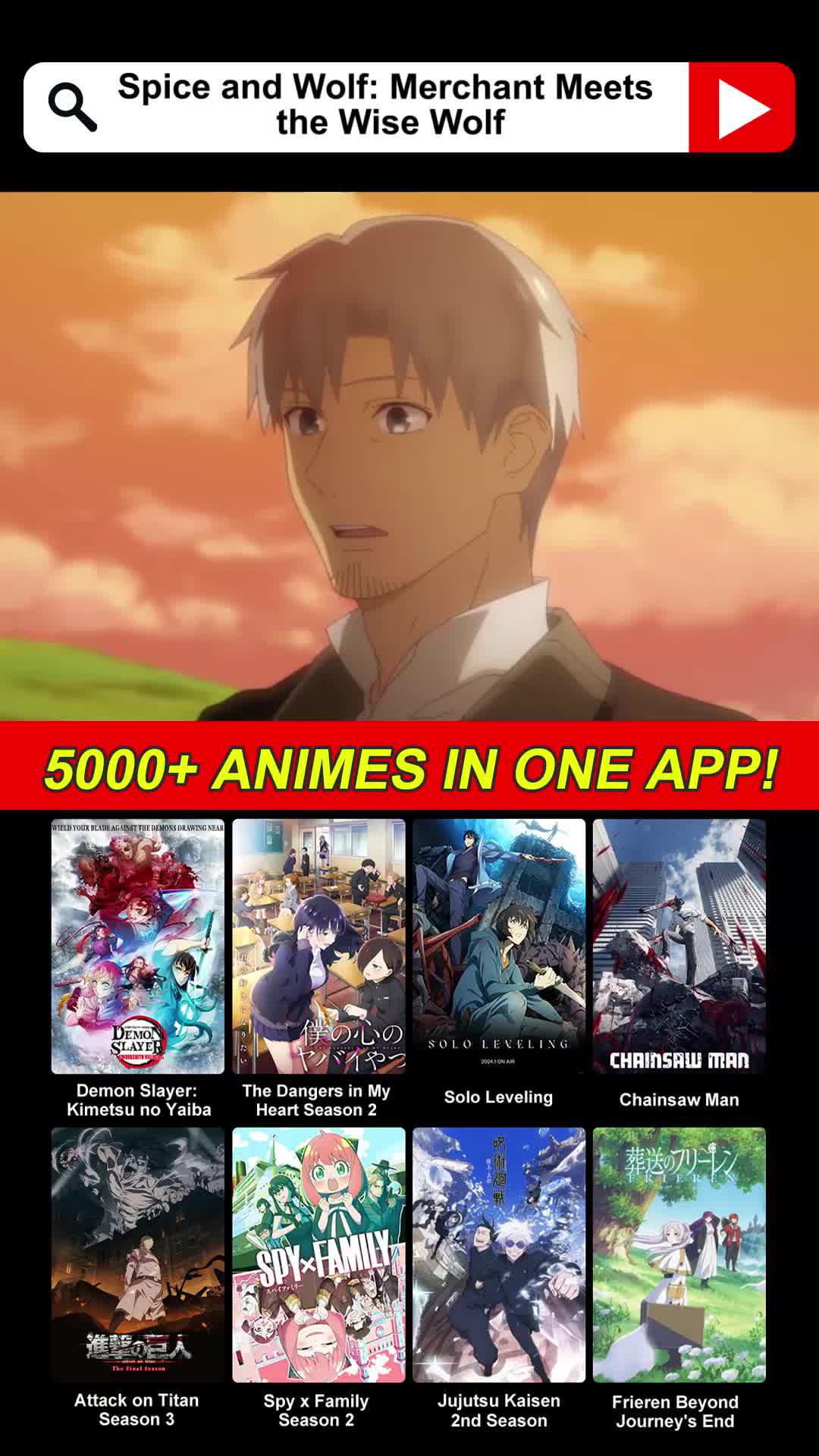 Download to watch the Hot-blooded anime