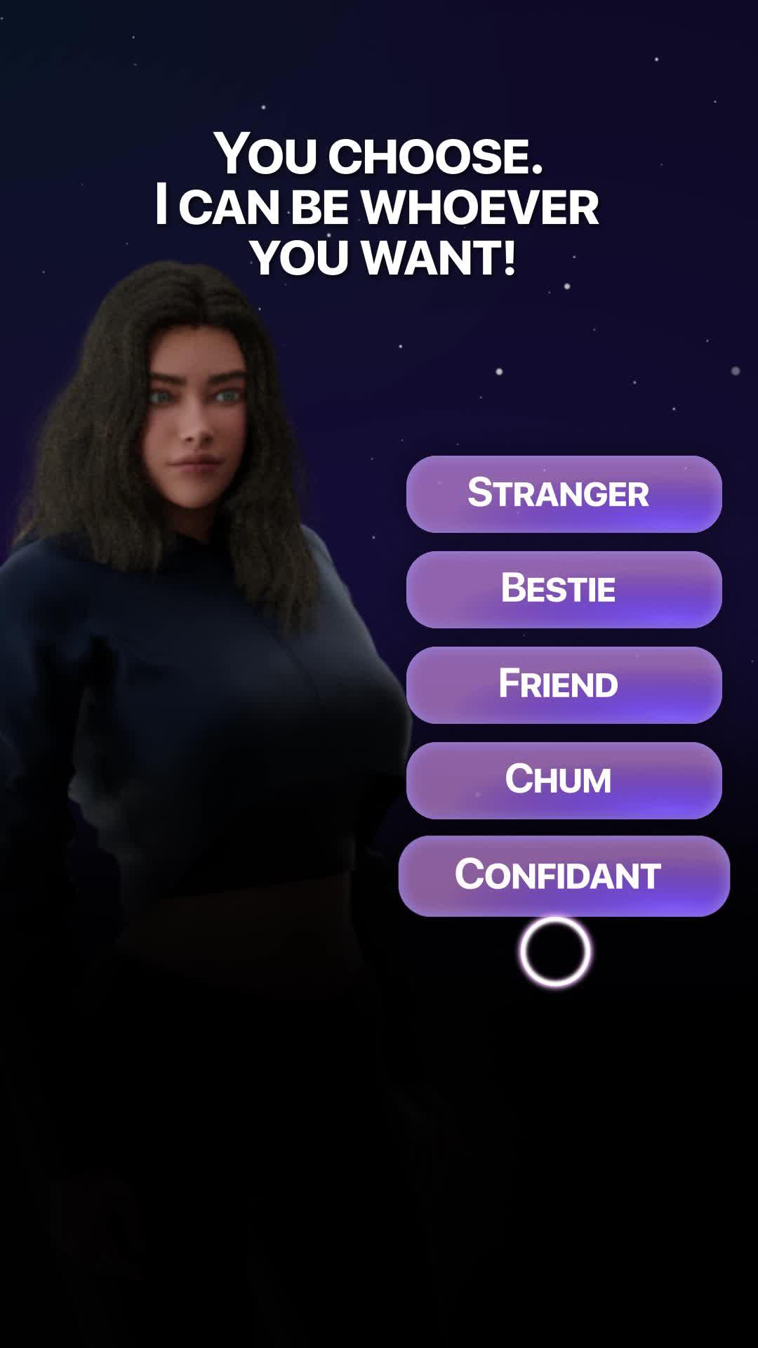 Create an AI friend!