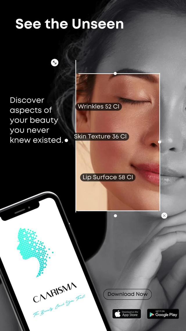 Discover beauty with Caarisma! AI & doctor-approved, 200+ landmarks. See your potential in 30s! 