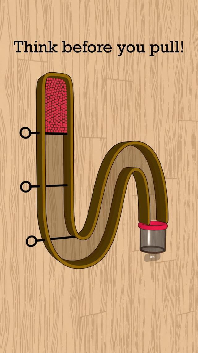 Release the pin to drop balls.