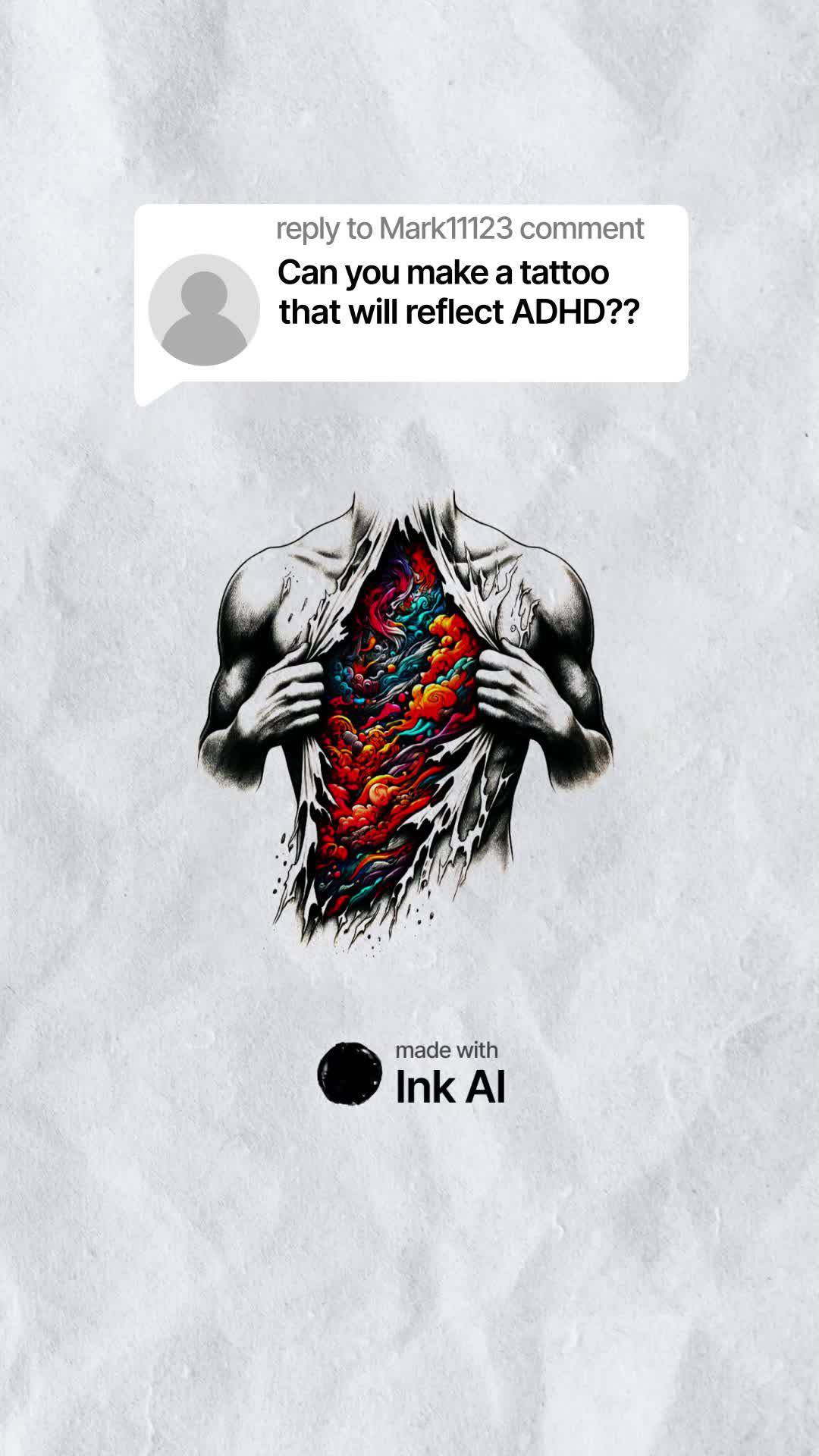 Generate tattoo sketches with AI