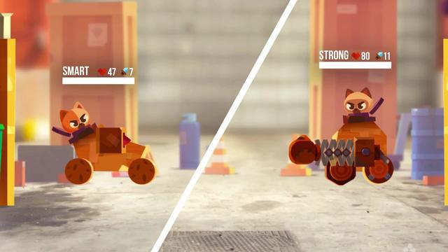 Tired of playing games? Come and play the cat! Fun can't stop!