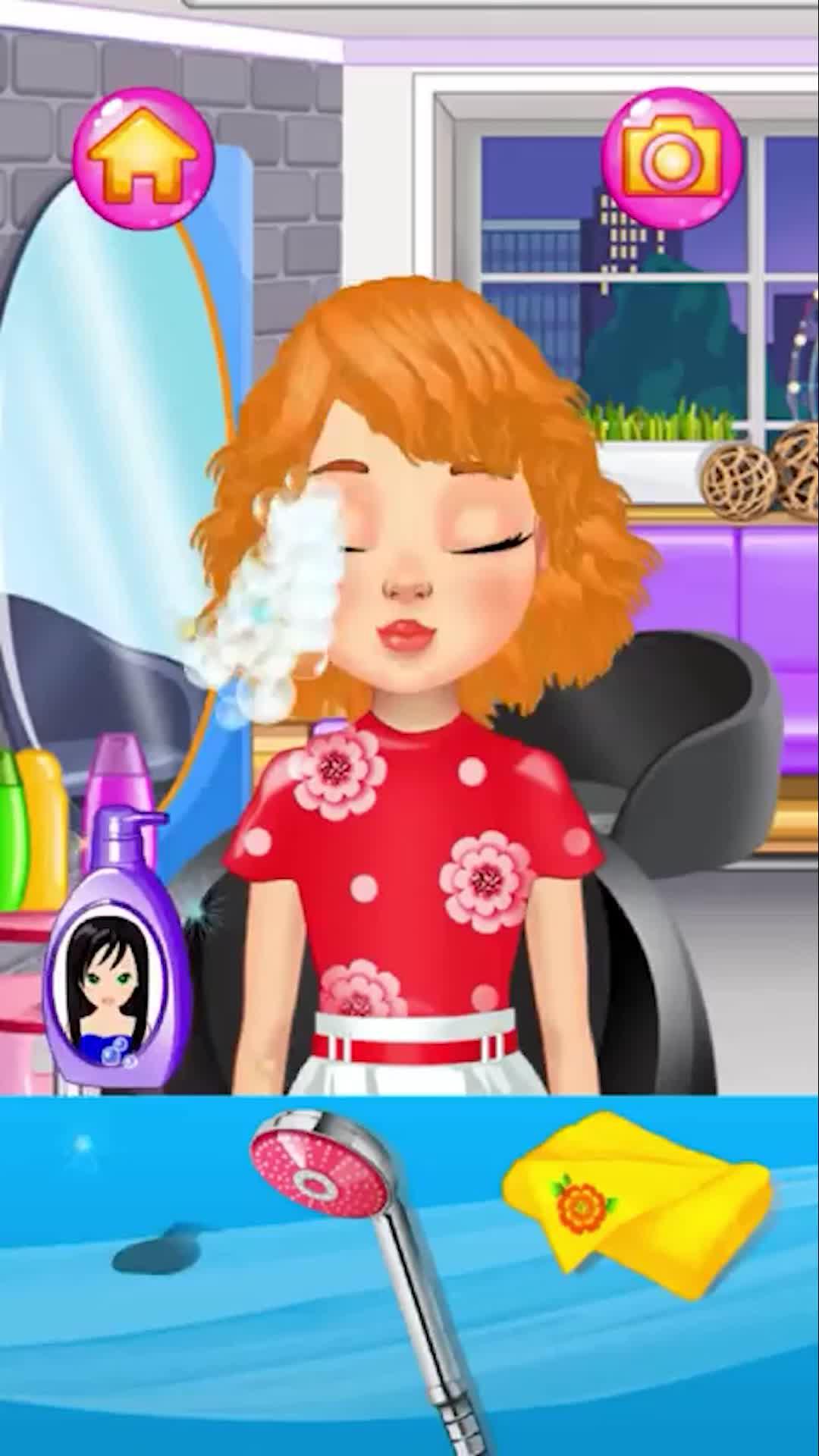 From classic cuts to crazy colors, Hair Salon has it all! Play now!