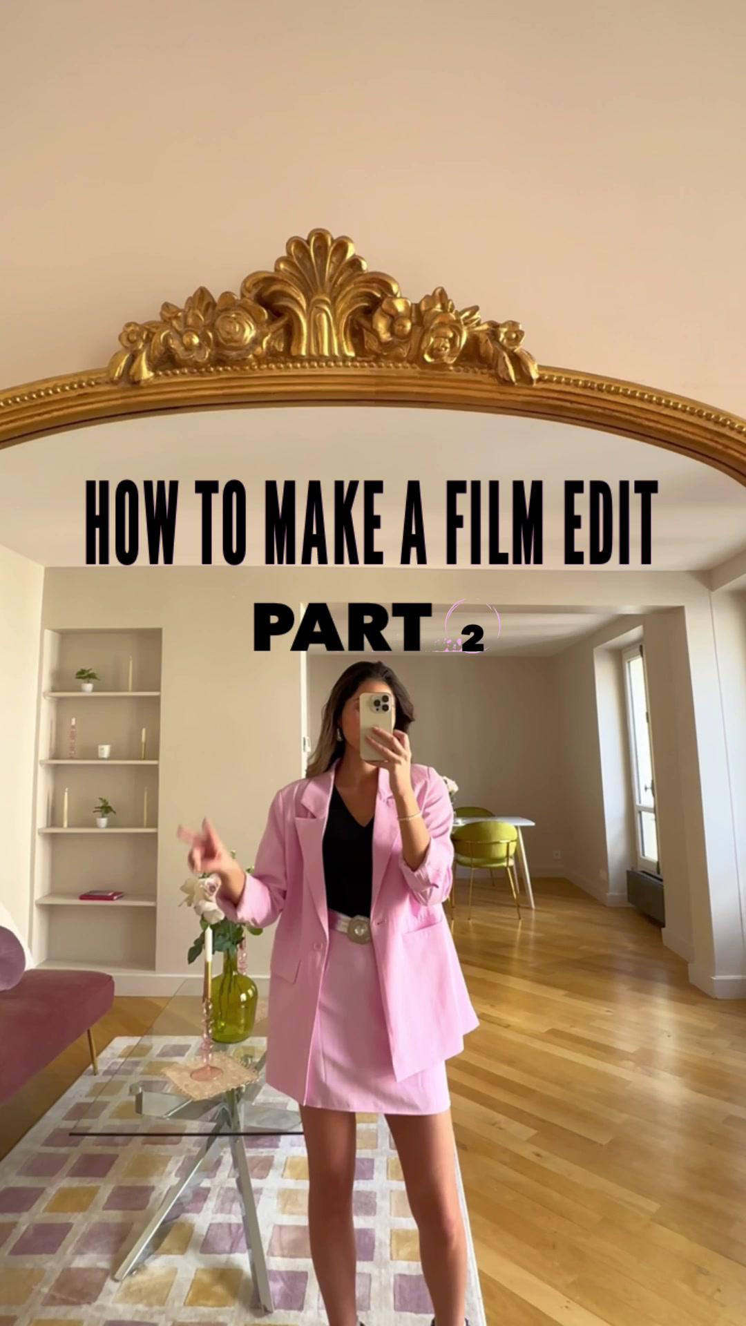 How to make a FILM EDIT part ✌️Do we want a part 3?!✨ We have sooo many styles to choose from! 🫶#mojovideo #videoediting #videoeditingtutorial #videoeditingtips #filmtemplate #contentcreatortips #ugccontentcreator #filmtok #videoeditingapp