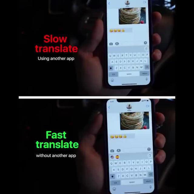 Easily translate over 100 languages.