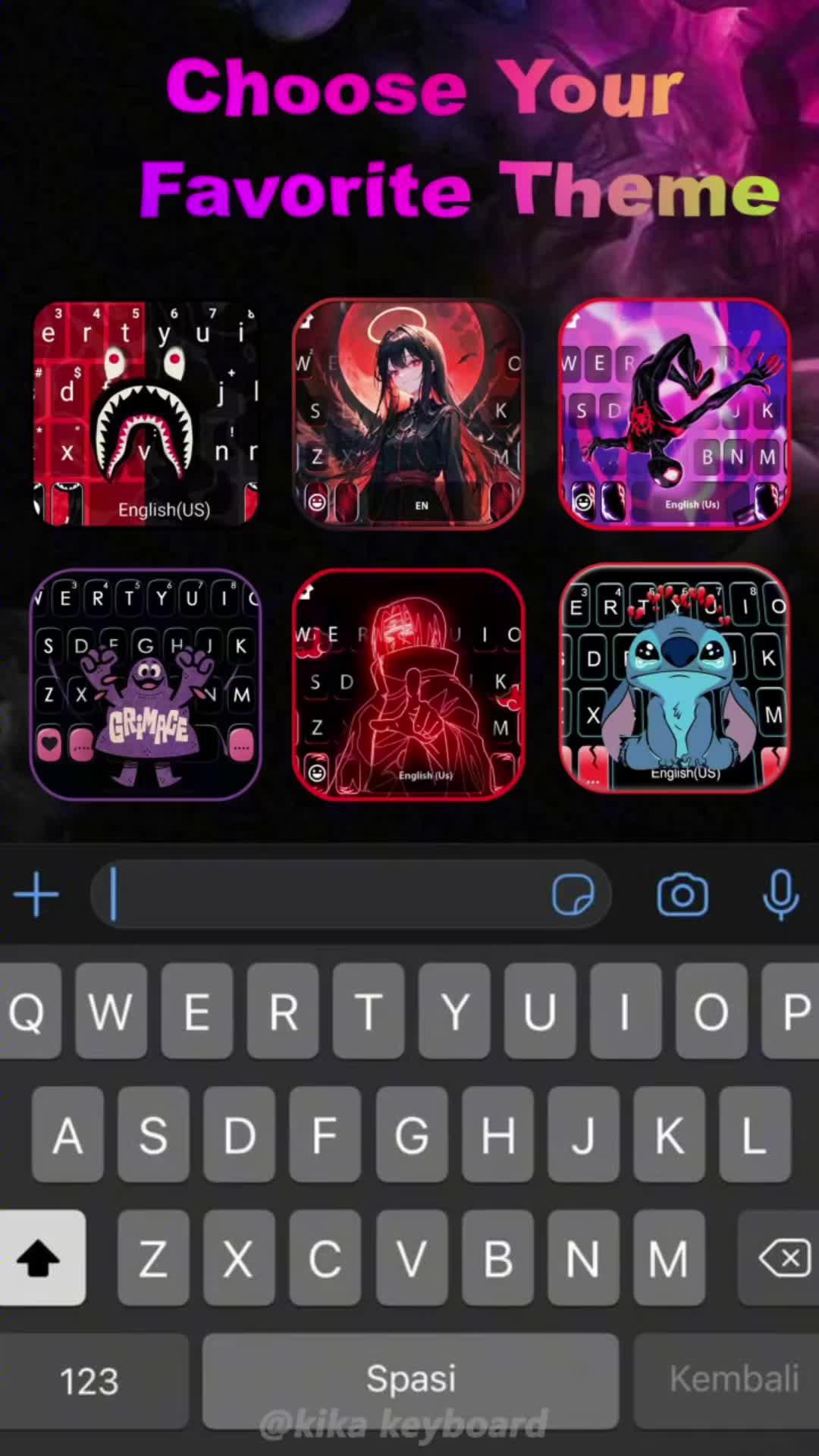Set exclusive  keyboard& themes for your Phone!