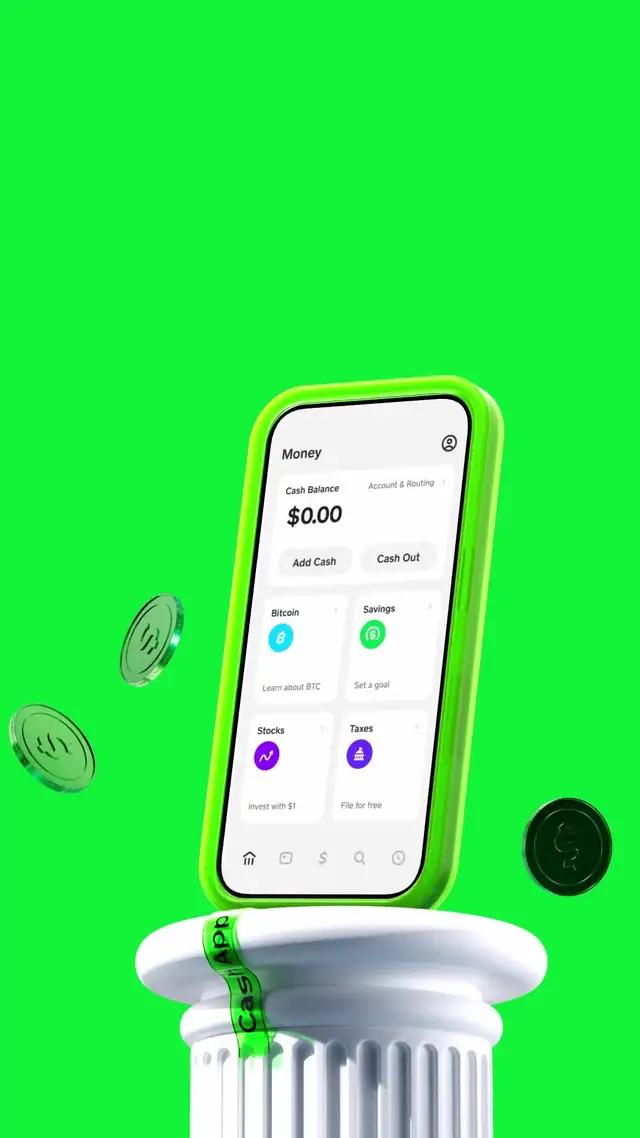 Bank on Cash App for faster paydays, interest on savings, and no monthly fees.