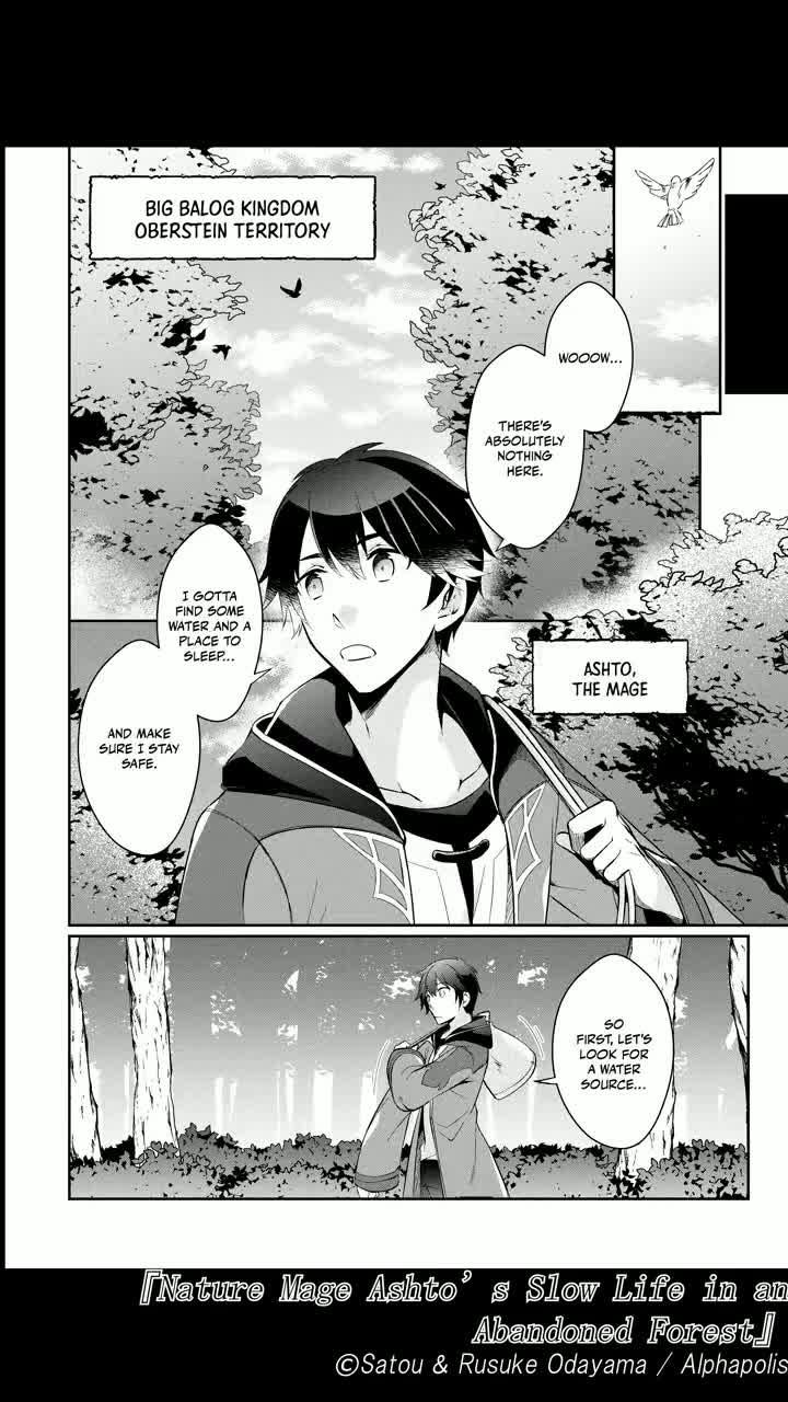 【Nature Mage Ashto’s 】Read fantasy comics available with Alpha Manga