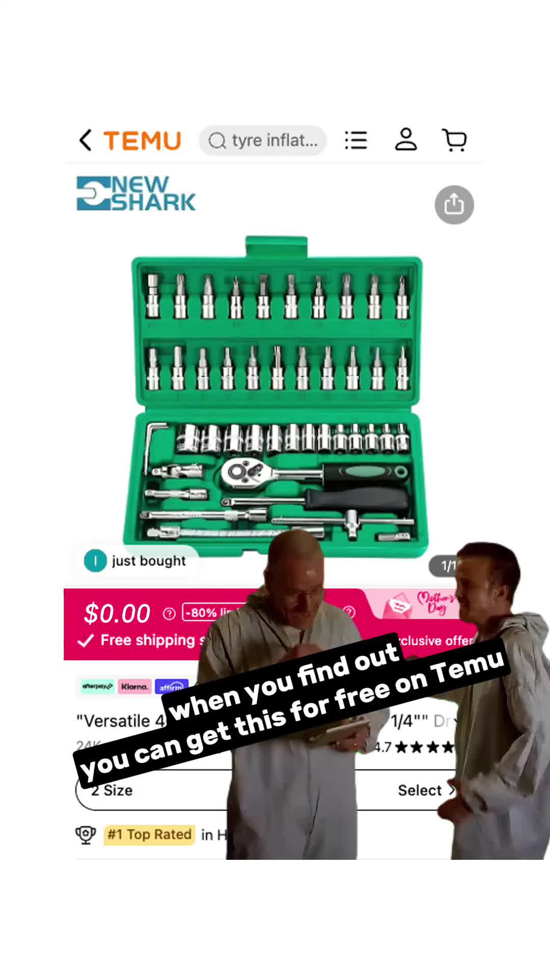 🆓FREE GIFT!!!! $0 Temu Haul!!!❤️⚡🎁 You can get this item for free now!!! Click the card to get your gift today! Free shipping & Free returns 🚛⚡ *Only for new app users with qualifying orders #Temu #zerotemuhaul #shopwithme #tryonhaul #freetemuhaul