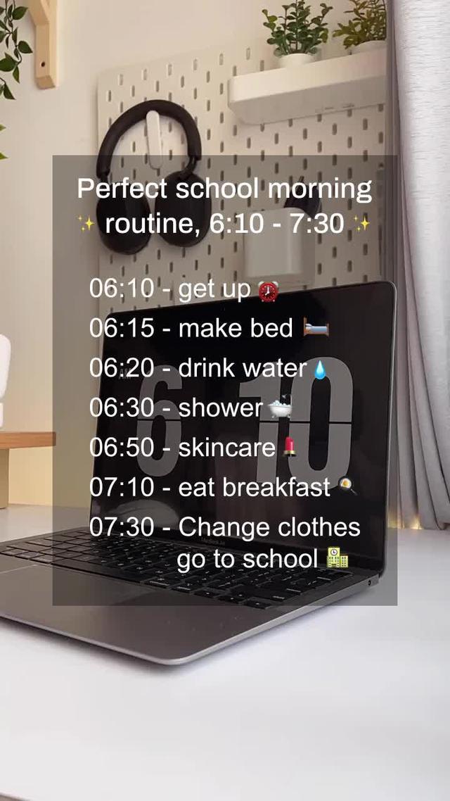 Create routines tailored to your lifestyle, you can make your pleasant every day！