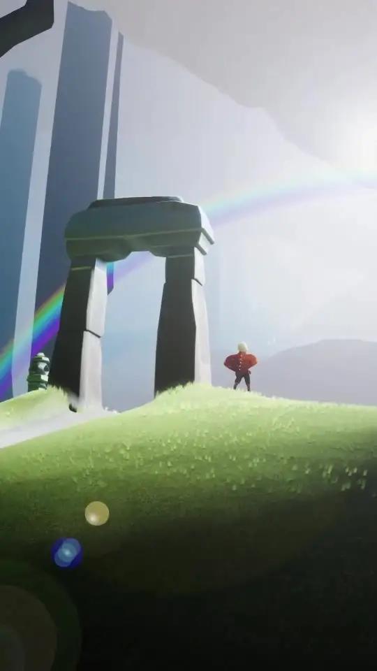 Looking for a rainbow? 🌈Never fear! Days of Rainbow will start later this month. 😉 🥰#thatskygame #sky星を紡ぐ子供たち #skychildrenofthelight #videogames #wholesomegames #playtogether #nintendoswitchgames #onlinegames #indiegames #multiplayergame #mobilegame