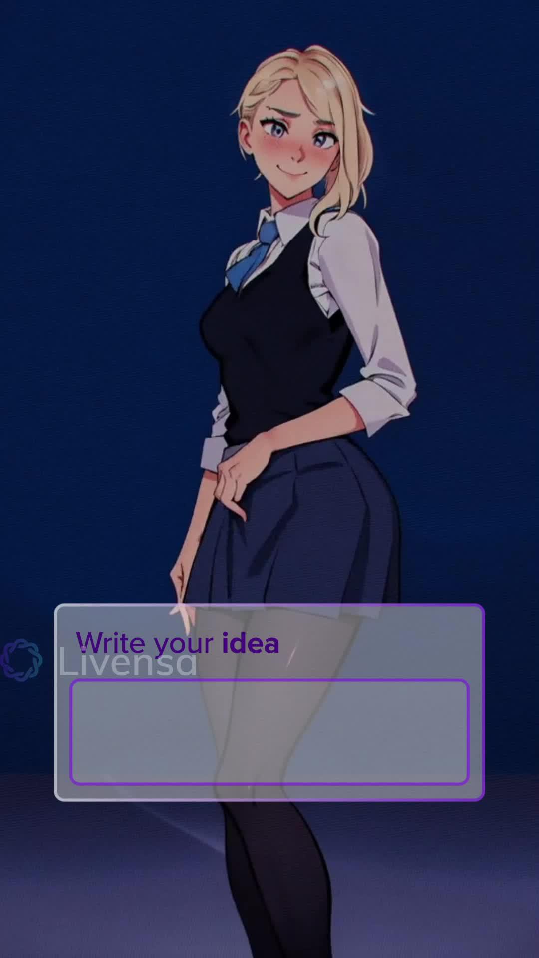 Create Al videos with your own words on mobile