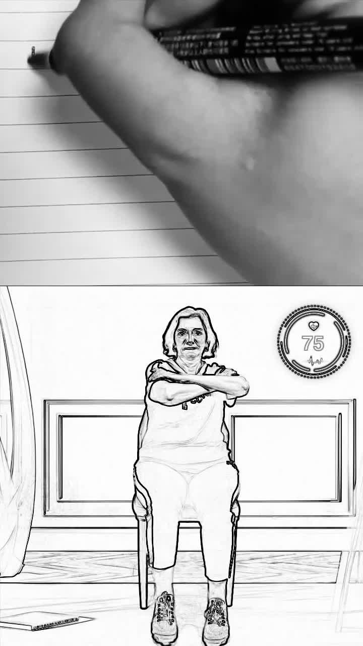 Lazy girl workout! Workout at home at any time, with zero equipment.