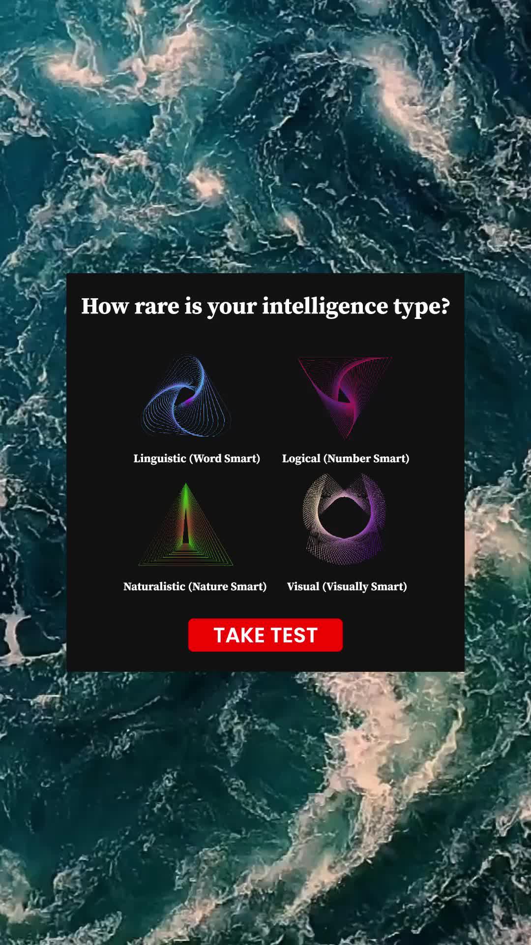 Take the test and find out your type!