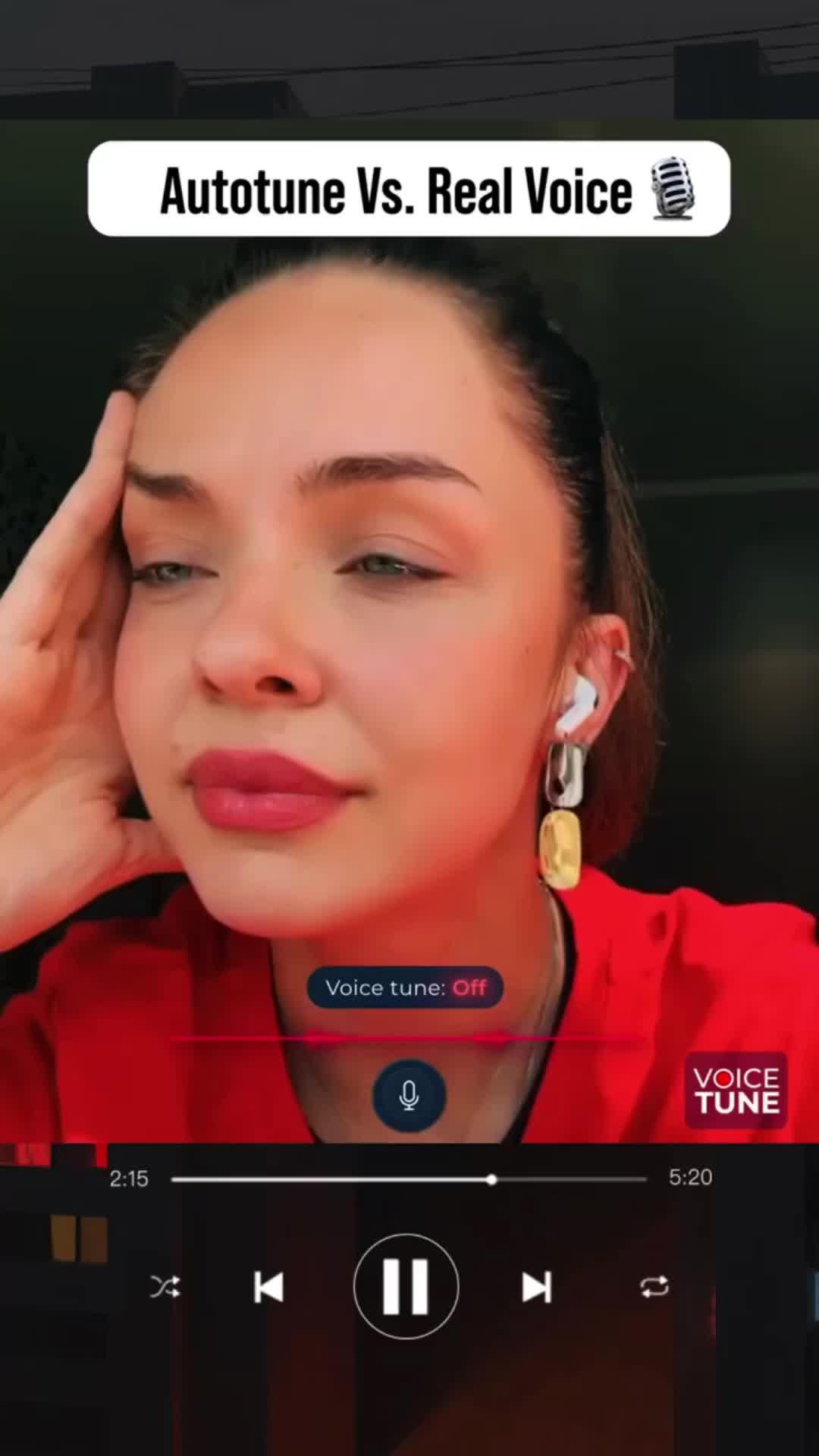 Singing better than you've ever done!