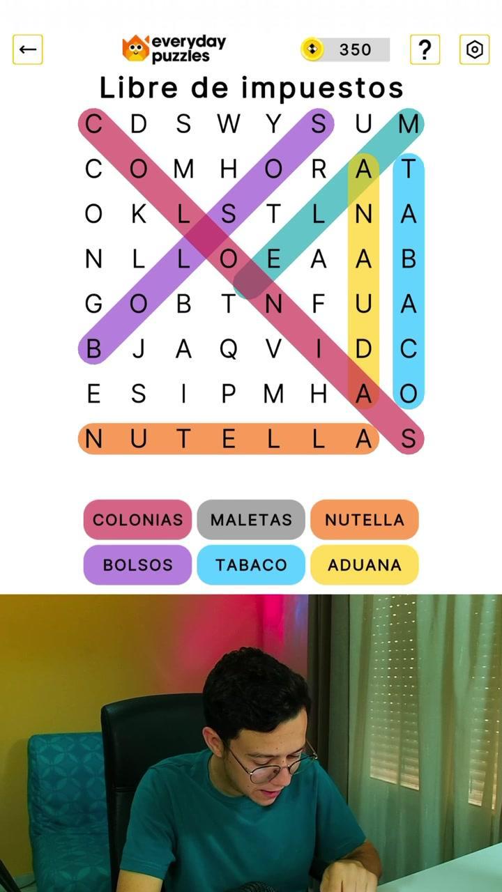 Haciendo una Sopa de Letas 🍜🔤 @Everyday Puzzles  #EverydayPuzzles #SopadeLetras #Wordsearch 