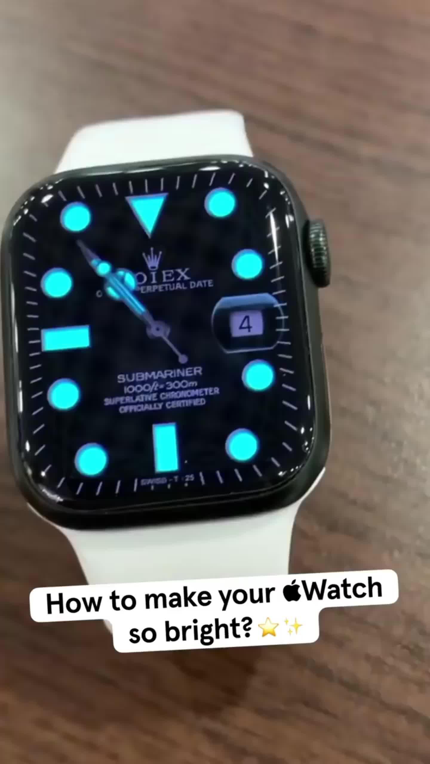 How to install custom Watch Faces for Apple Watch? Download the App and try it.