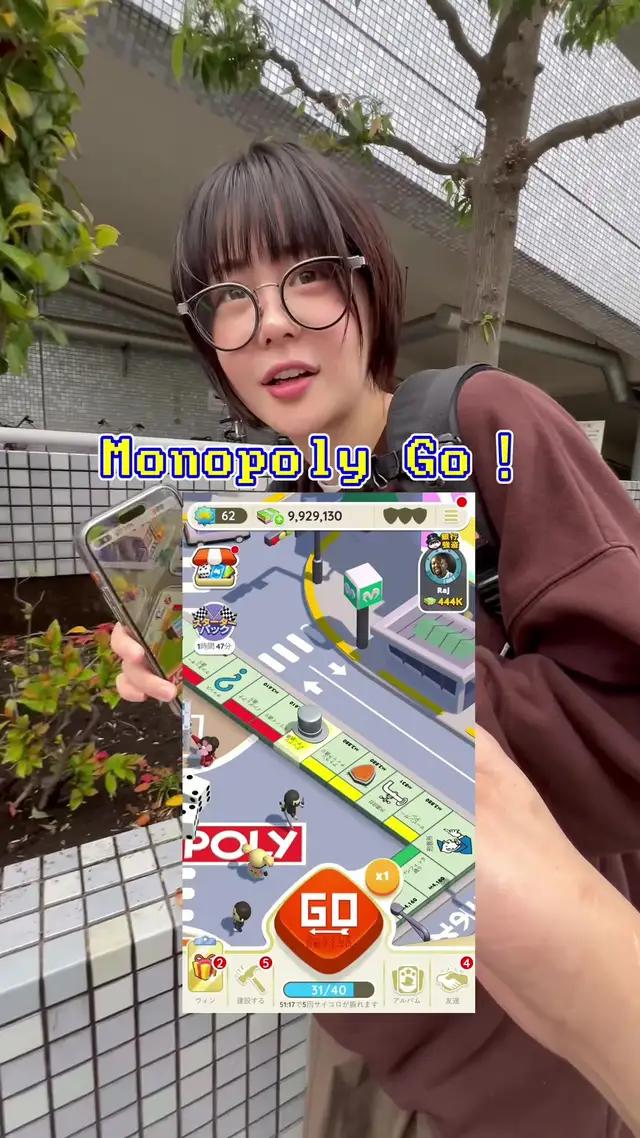 【ちょうどいいゲーム見つけた😗※ダウンロードは動画内のQRコードかアプリストアから!】#PR #monopoly #スポンサー #GWはMOGOで世界一周 アプリ内ではGW中だけの特別イベントやオファーがあるので参加してみてね!😆