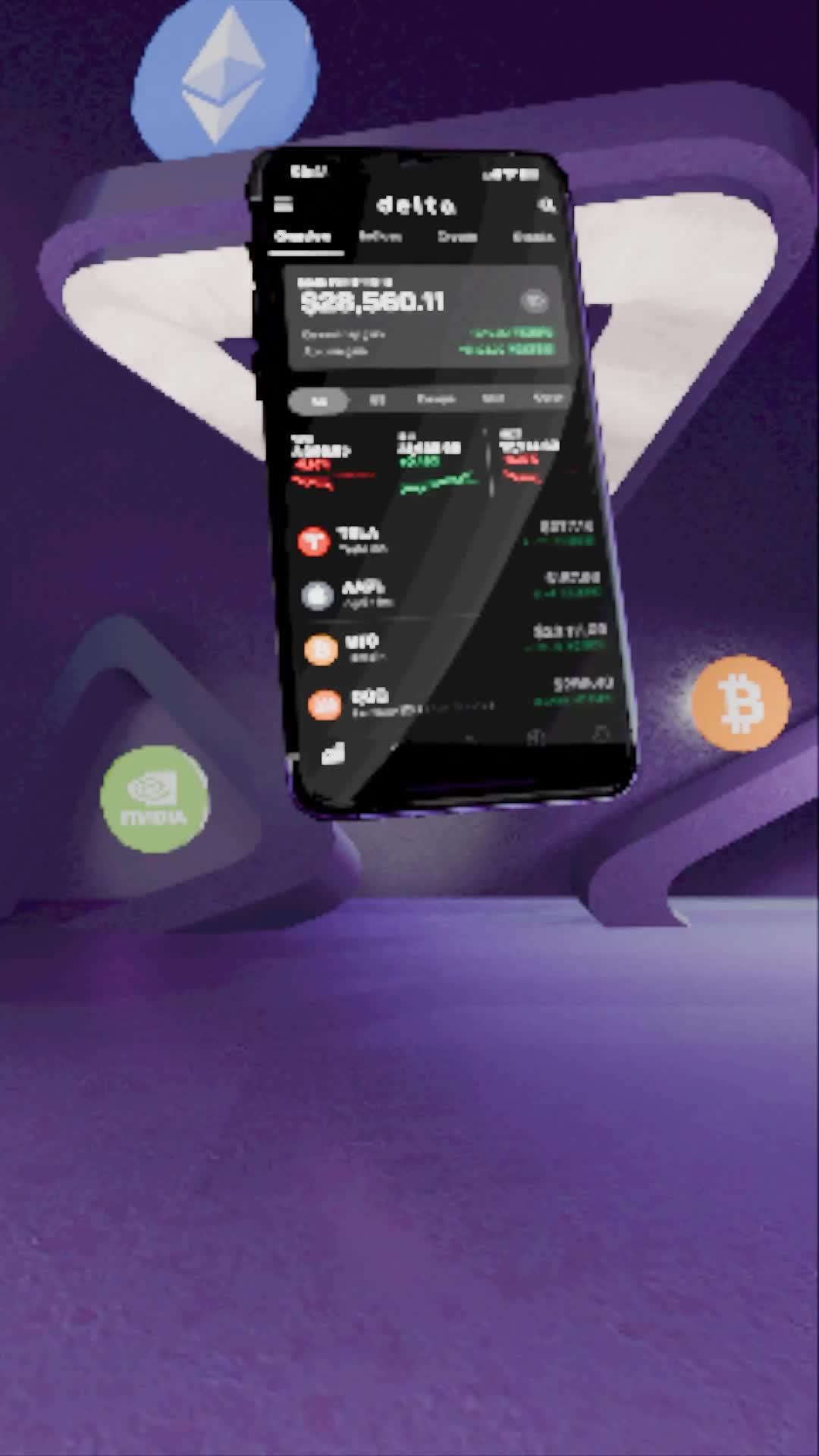 Easily Track Your Crypto, Stocks & ETFs in One App!