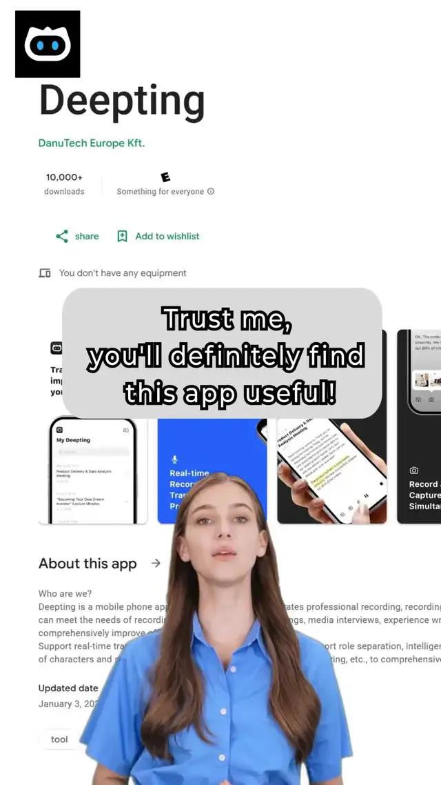 Powerful Transcription: Deepting in Action
