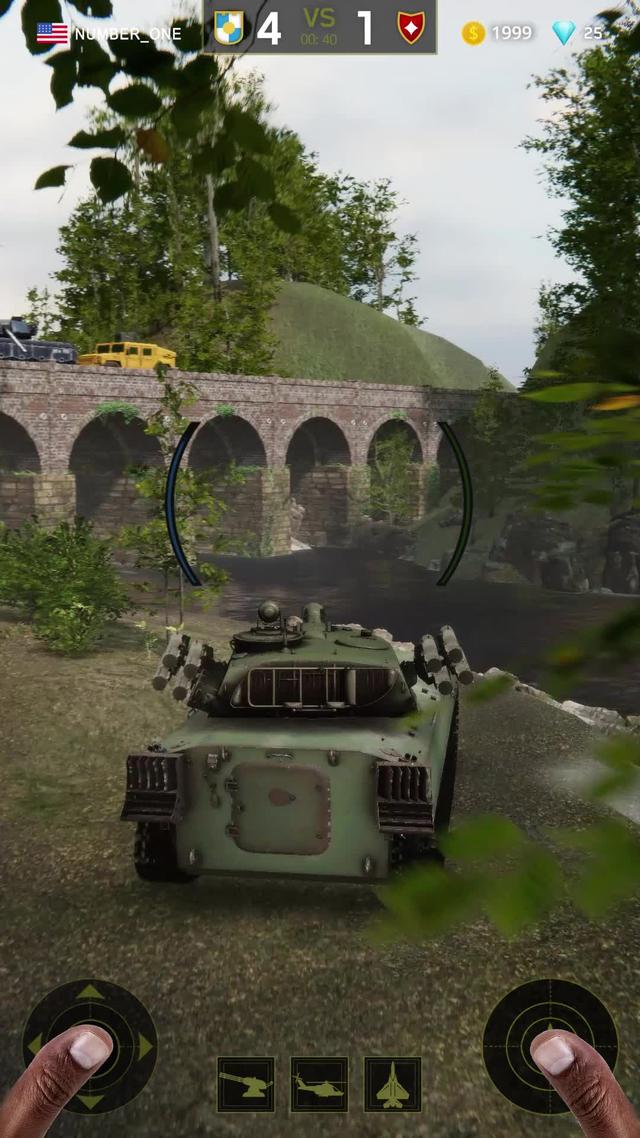 Multiplayer tank battles