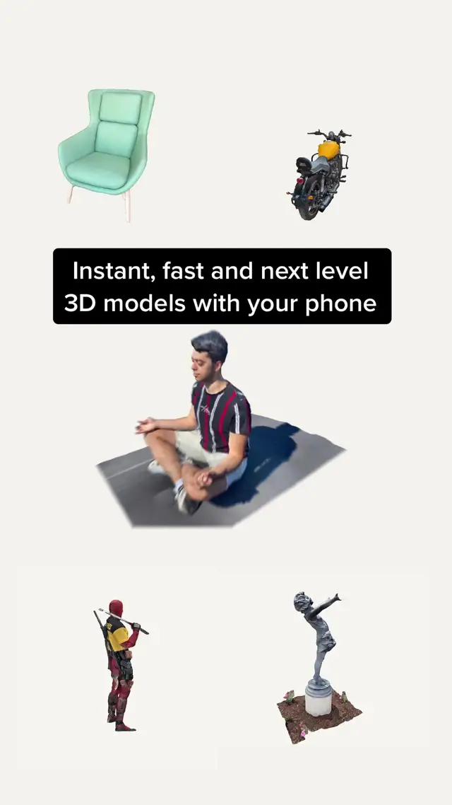 Become a 3D artist with this app!😍📲 #3dartist  #3dmodeling #polycam 