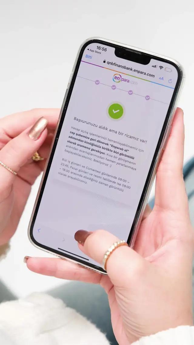 Sadece 2 dakikada Enparalı olup masrafsız bankacılığın keyfini çıkarabilirsin!