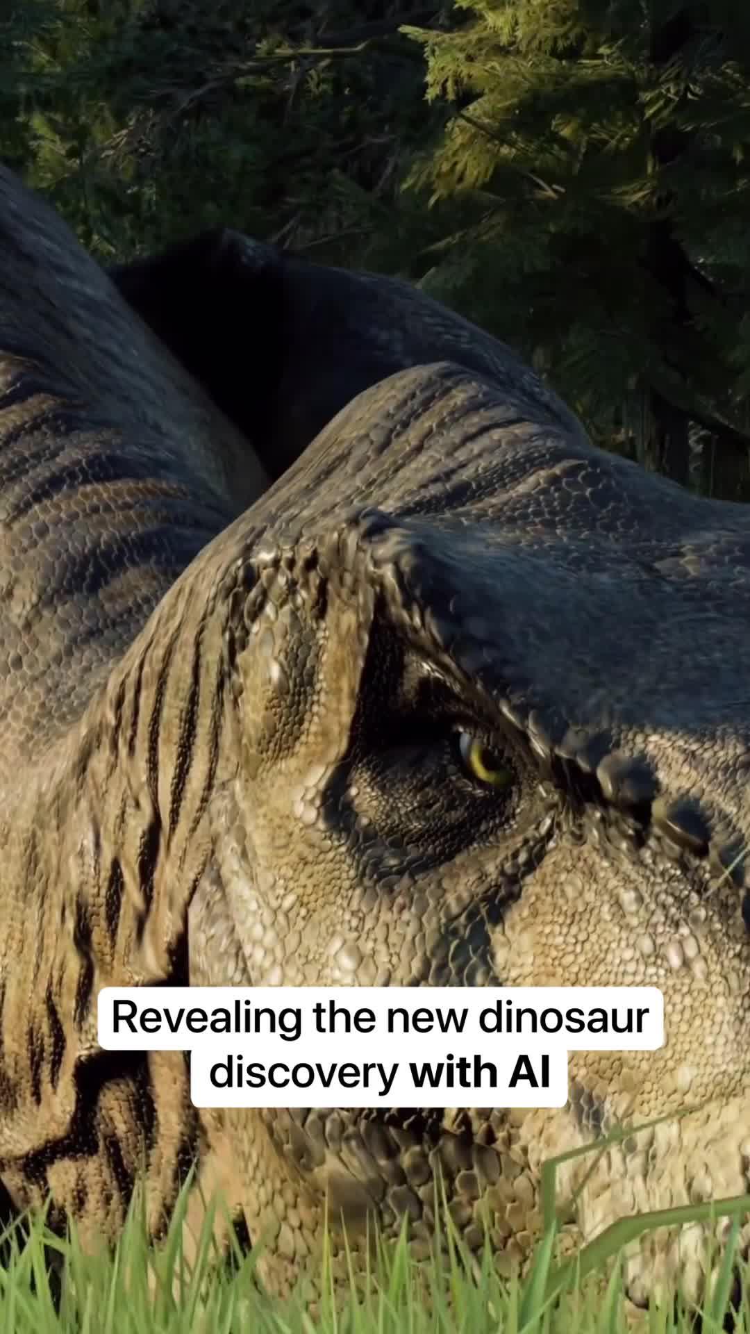 Revealing the new dinosaur discovery with AI
